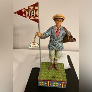 ⭐️Host Pick⭐️ Jim Shore Golf Caddy Figurine